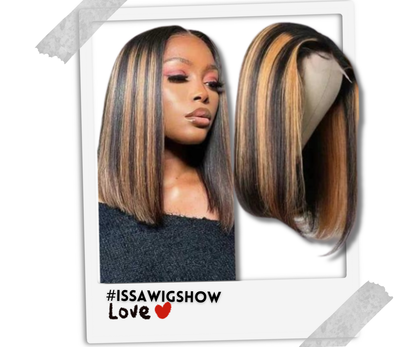 1B/30 Bob Lace Front Wig 13*4 Human Hair Wigs