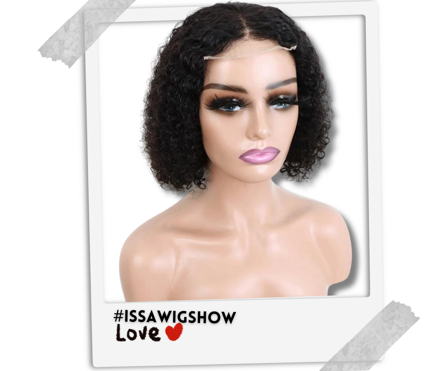 Ready To Wear 4x4 Closure Bob Jerry Curl Glueless