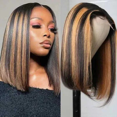 1B/30 Bob Lace Front Wig 13*4 Human Hair Wigs