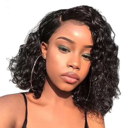 Water Wave 13*4 Frontal Bob Wig|