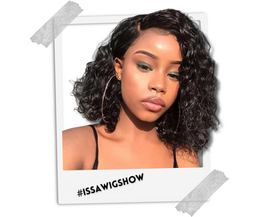 Water Wave 13*4 Frontal Bob Wig|